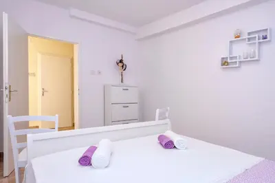 Krevet ili kreveti u jedinici u objektu Soba Lavander