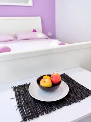 Krevet ili kreveti u jedinici u objektu Soba Lavander