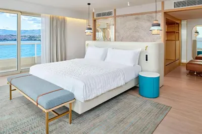 Krevet ili kreveti u jedinici u objektu Le Meridien Lav Split