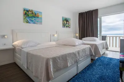 Krevet ili kreveti u jedinici u objektu Villa Mario