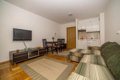 TV i/ili zabavni centar u objektu Apartments Kristina