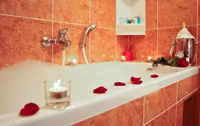 Kupaonica u objektu Villa Midea