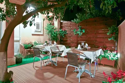 Vrt u objektu Villa Midea