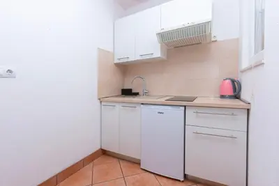 Kuhinja ili čajna kuhinja u objektu Apartments Marijo