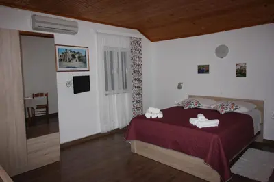Krevet ili kreveti u jedinici u objektu Apartmani Pavičić-Ivelja