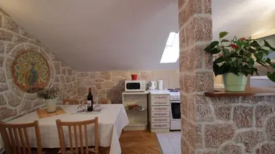 Kuhinja ili čajna kuhinja u objektu Apartment Ivanka