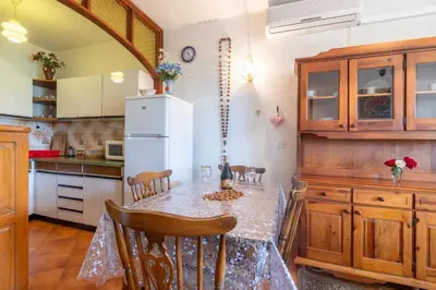 Kuhinja ili čajna kuhinja u objektu Apartments by the sea Sumartin, Brac - 764