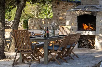 Tlocrt objekta Villa Humac Hvar