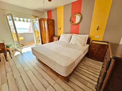 Krevet ili kreveti u jedinici u objektu Apartments Tempera by the beach