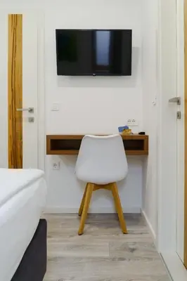 TV i/ili zabavni centar u objektu Apartments Bikin
