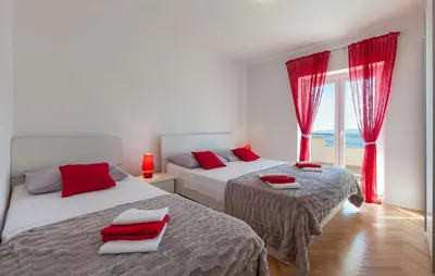 Krevet ili kreveti u jedinici u objektu Apartments Nena