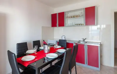 Kuhinja ili čajna kuhinja u objektu Apartments Nena