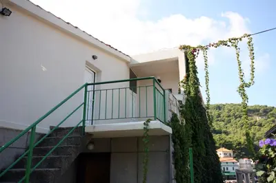 Balkon ili terasa u objektu Apartments by the sea Stomorska, Solta - 5239