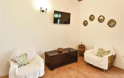 Krevet ili kreveti u jedinici u objektu Two-Bedroom Apartment In Ostrvica