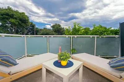 Balkon ili terasa u objektu Terrace Apartment