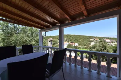 Balkon ili terasa u objektu Apartmani Marko