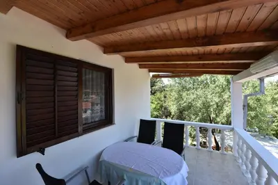 Balkon ili terasa u objektu Apartmani Marko