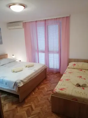 Krevet ili kreveti u jedinici u objektu Apartmani Vrljičak