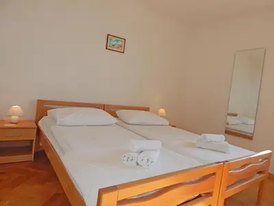 Krevet ili kreveti u jedinici u objektu Apartments Buljan