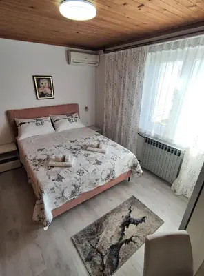 Krevet ili kreveti u jedinici u objektu Apartments with parking space Makarska - 6784
