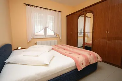 Krevet ili kreveti u jedinici u objektu Apartments with a parking space Makarska - 6694