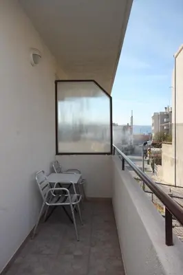 Balkon ili terasa u objektu Studio Dugi Rat 7481d