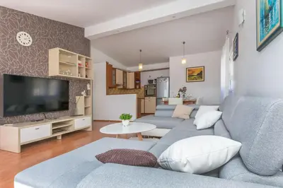 TV i/ili zabavni centar u objektu Apartment Goge