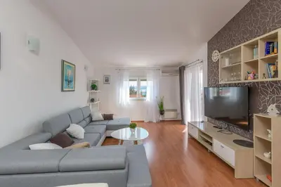 TV i/ili zabavni centar u objektu Apartment Goge