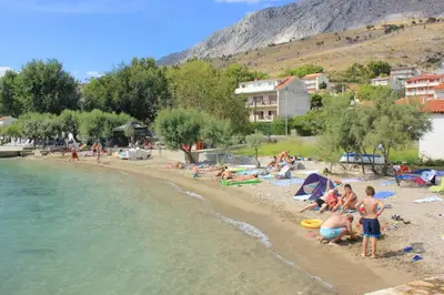 Tlocrt objekta Apartments by the sea Duce, Omis - 8680