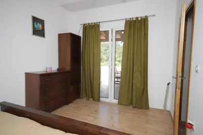 Krevet ili kreveti u jedinici u objektu Apartment Karkavac - Scedro 8801a