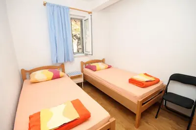 Krevet ili kreveti u jedinici u objektu Seaside secluded apartments Cove Pobij, Hvar - 8702
