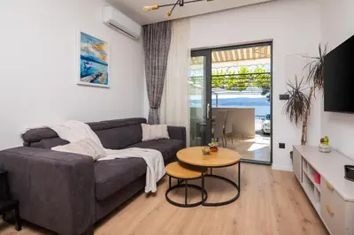 TV i/ili zabavni centar u objektu Apartments with parking space Stanici, Omis - 2819