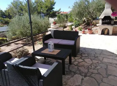 Balkon ili terasa u objektu Apartments with a parking space Zavala, Hvar - 8706