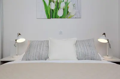 Krevet ili kreveti u jedinici u objektu Apartments Lena
