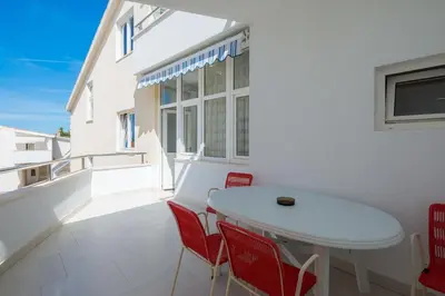 Balkon ili terasa u objektu Apartments and Rooms Denis