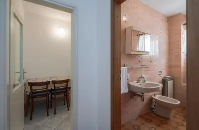 Kupaonica u objektu Apartments and Rooms Denis