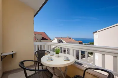 Balkon ili terasa u objektu Villa Emilija