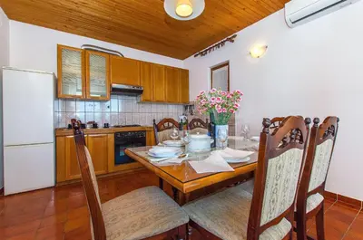 Kuhinja ili čajna kuhinja u objektu Apartment Jordan