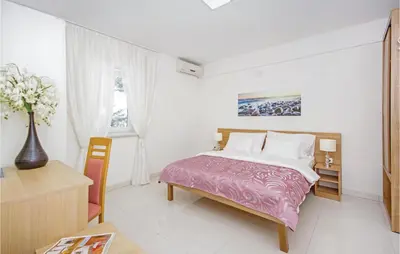 Krevet ili kreveti u jedinici u objektu Stunning Home In Brela