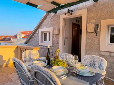 Balkon ili terasa u objektu Old Town Experience