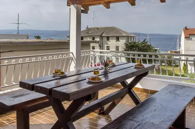Balkon ili terasa u objektu Apartments Keko