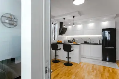 Kuhinja ili čajna kuhinja u objektu Apartment Bozic