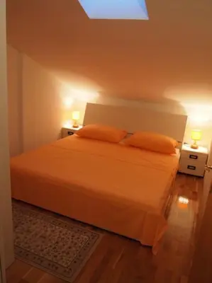 Krevet ili kreveti u jedinici u objektu Suhi Potok apartment