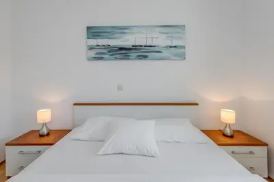 Krevet ili kreveti u jedinici u objektu Apartments Cala