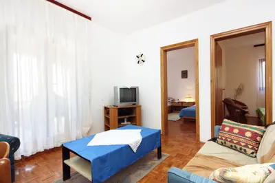 Krevet ili kreveti u jedinici u objektu Apartments with parking space Supetar, Brac - 5663