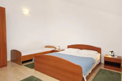 Krevet ili kreveti u jedinici u objektu Apartments by the sea Postira, Brac - 3244