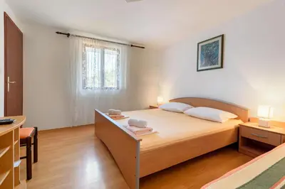 Krevet ili kreveti u jedinici u objektu Apartments by the sea Basina, Hvar - 11817