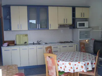 Kuhinja ili čajna kuhinja u objektu Apartments by the sea Milna, Hvar - 12244