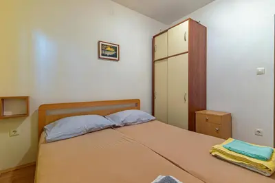 Krevet ili kreveti u jedinici u objektu Apartment Basina 11923a