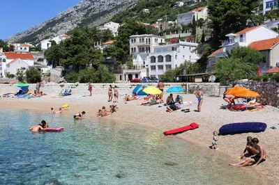 Tlocrt objekta Apartments by the sea Pisak, Omis - 7519
